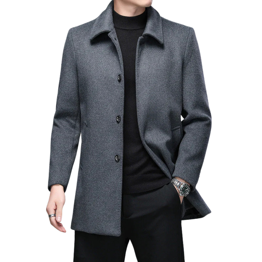 Adrian Wool Overcoat
